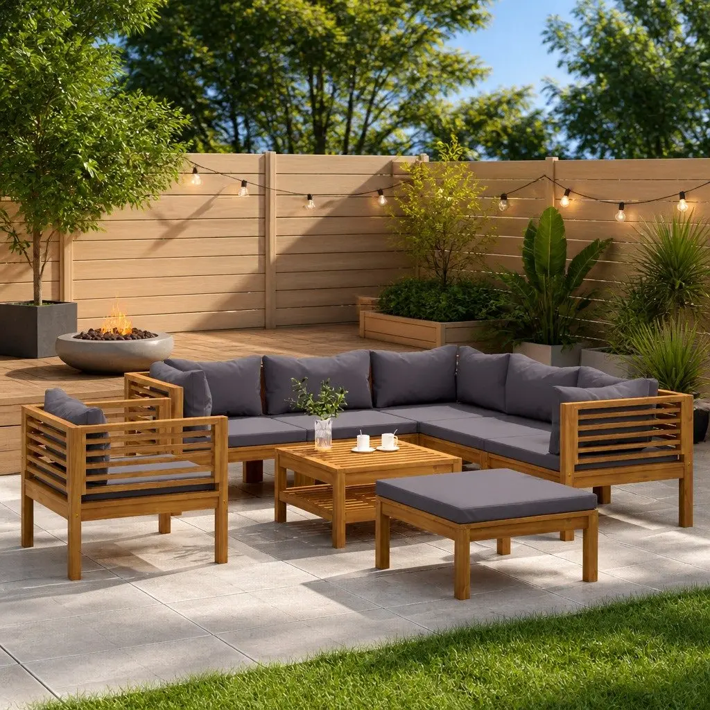 8 Piece Garden Lounge Set