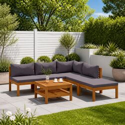 Comfortable and Durable 6 Piece Lounge Set