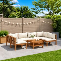 Comfortable and Durable 7 Piece Garden Lounge Set