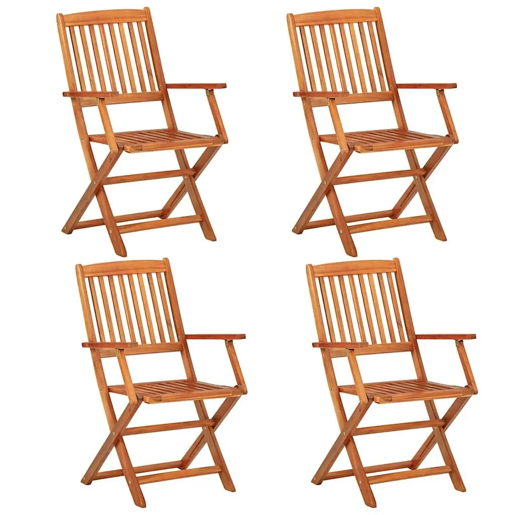 Outdoor Garden Dining Set 13 Piece Solid Wood Acacia Brown Patio Furniture