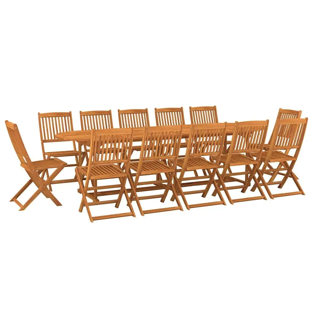 13-Piece Outdoor Dining Set for Enjoyment