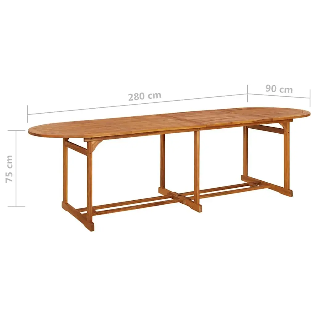 13-Piece Outdoor Dining Set for Enjoyment
