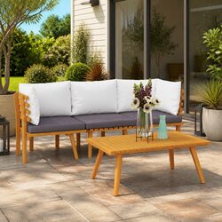 Quality 3 Piece Garden Lounge Set with Practical Benefits