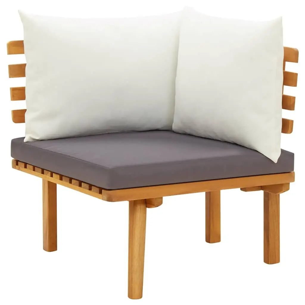 9 Piece Garden Lounge Set Outdoor Patio Furniture Solid Wood Acacia Brown