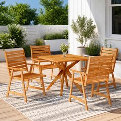 5 Piece Garden Dining Set: Practical and Affordable