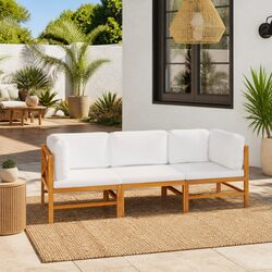 Comfortable 3-Seater Garden Sofa with Long-Lasting Value