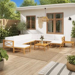 Comfort and Value with the 12 Piece Garden Lounge Set