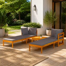 Comfort and Value with Acacia Lounge Set