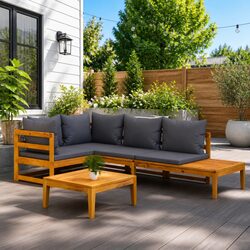 Reliable 4 Piece Lounge Set Built for Comfort and Style