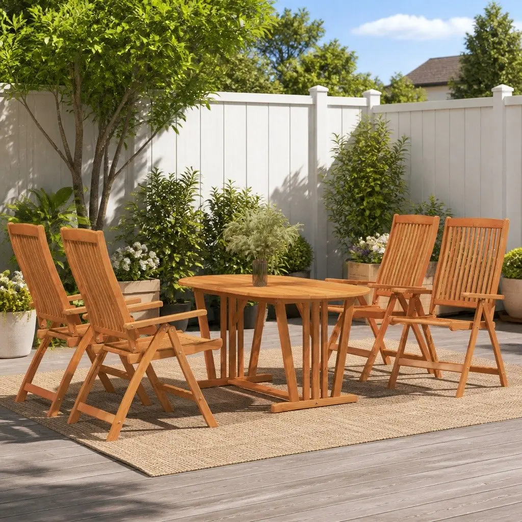 5 Piece Garden Dining Set