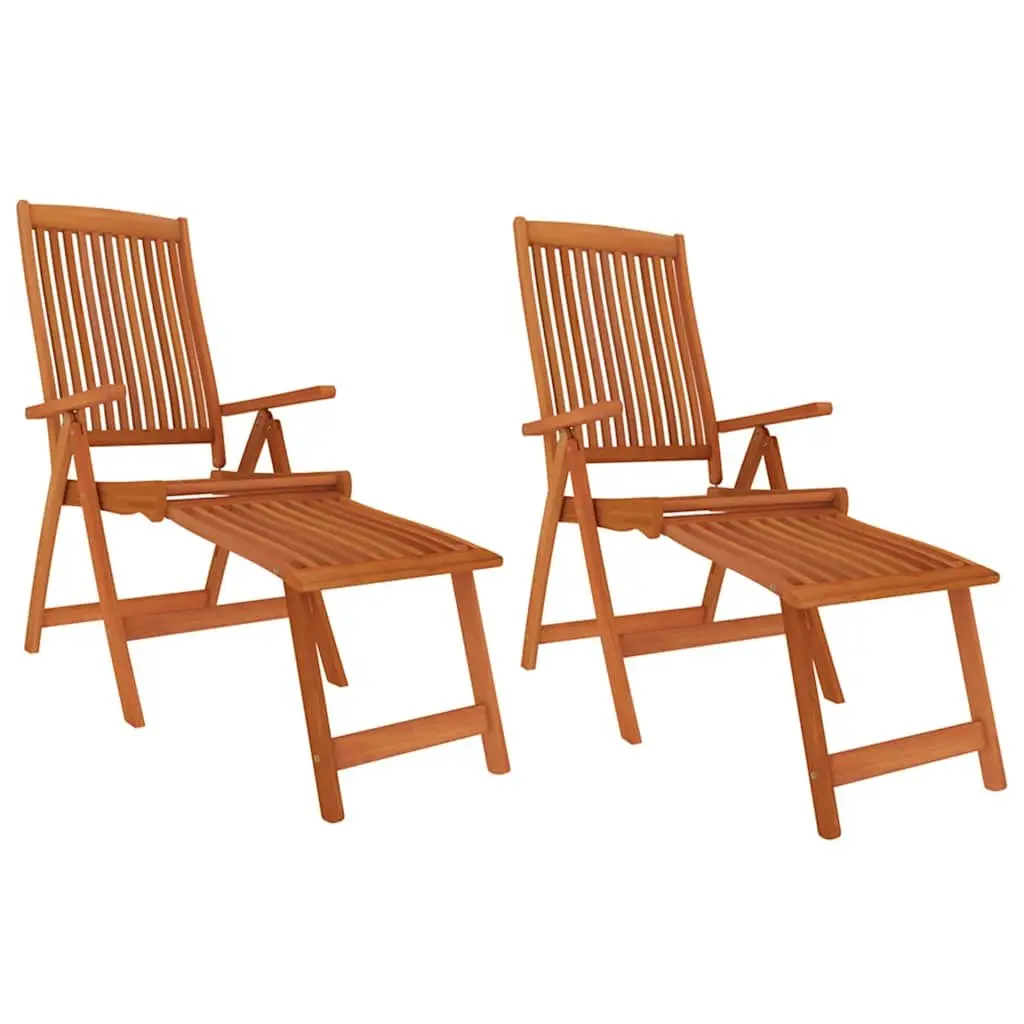 Garden Dining Set 7 Piece Outdoor Furniture Eucalyptus Wood Extendable Table Brown