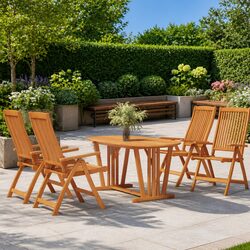 Comfortable Solid Wood Folding Chairs for Outdoor Enjoyment