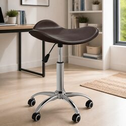 Value and Comfort in a Brown Faux Leather Office Chair