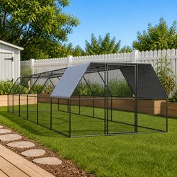 Reliable Outdoor Chicken Cage Run for Small Animals