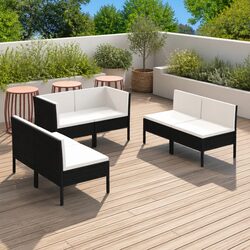 Comfortable and Valuable 6-Piece Garden Lounge Set