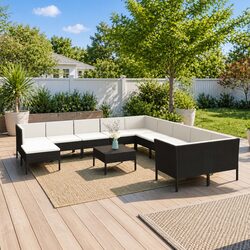 Comfortable 12 Piece Patio Set for Your Garden