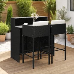 Comfort and Value in a 3 Piece Garden Bar Set
