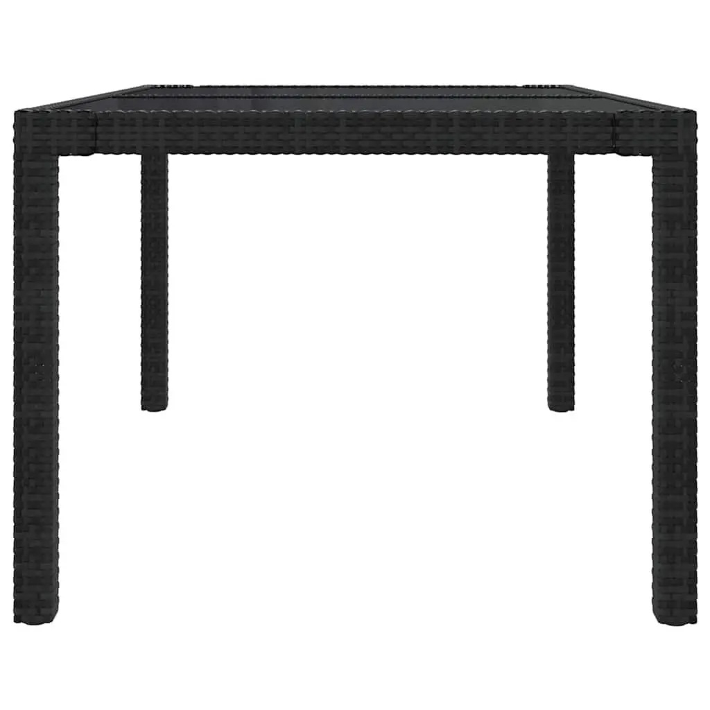 Outdoor Dining Set 5 Piece Garden Furniture Poly Rattan Table Chairs Cushions