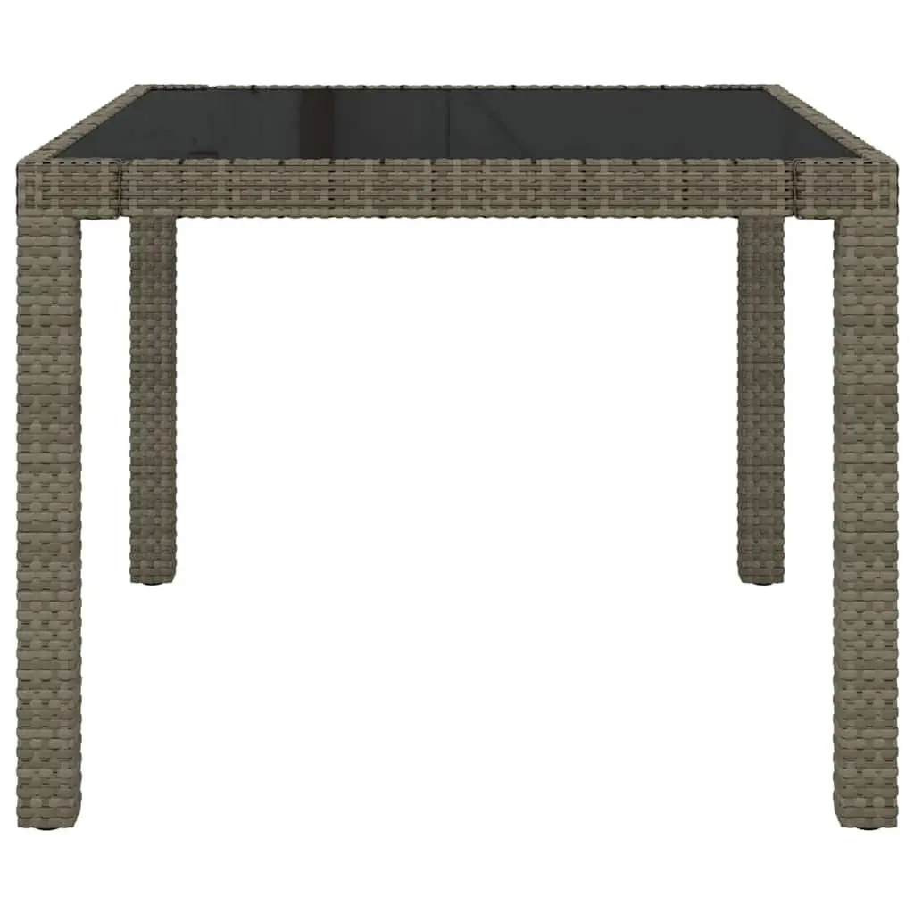 Outdoor Dining Set in Grey with Cushions