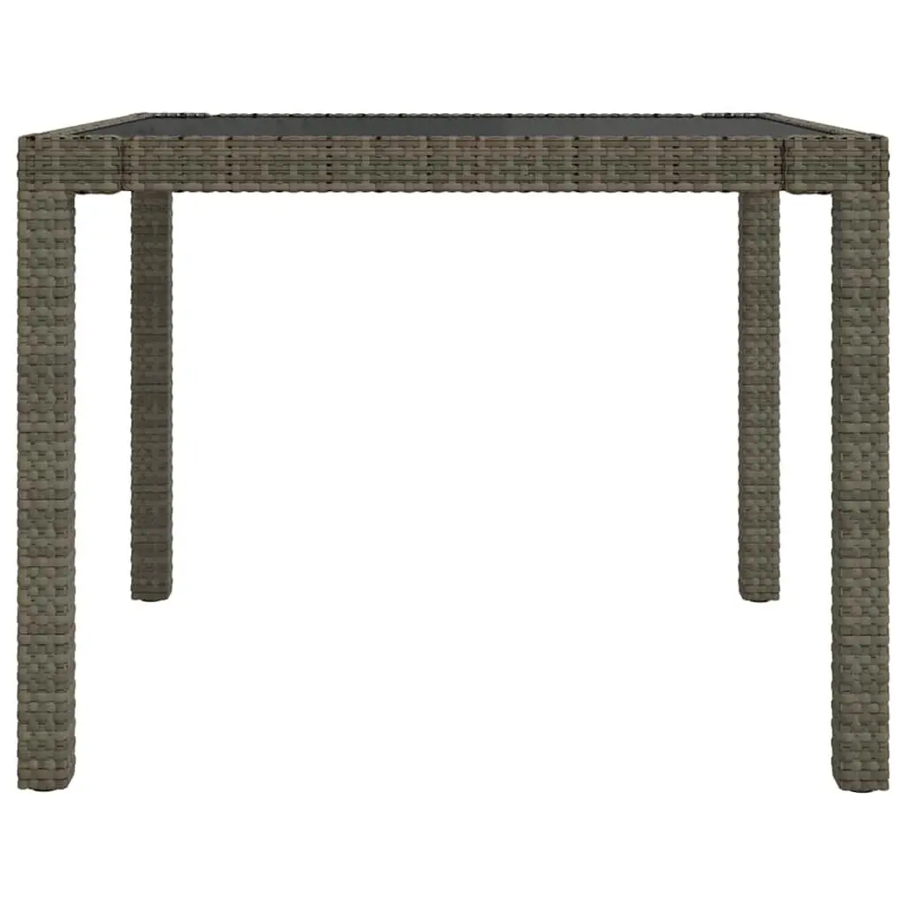 Outdoor Dining Set in Grey with Cushions