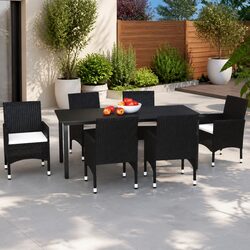 Reliable and Affordable 7 Piece Garden Dining Set