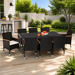 Quality 9-Piece Garden Dining Set with Comfort in Mind