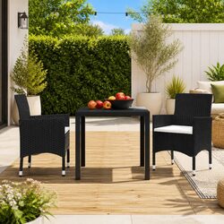 Comfortable 3 Piece Outdoor Dining Set with Value