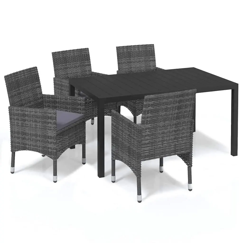 5 Piece Garden Dining Set with Comfort in Mind