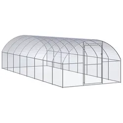 Reassuringly Durable Outdoor Chicken Coop 3x8x2m