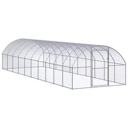 Reliable Outdoor Chicken Coop 3x10x2 m for Your Pets