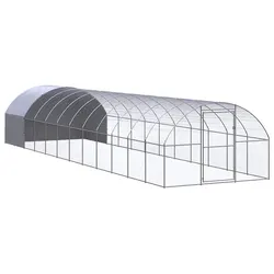 Durable Chicken Coop 3x12x2m for Your Backyard
