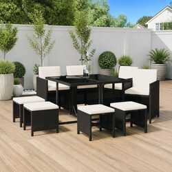 Comfort and Value in a 9 Piece Outdoor Dining Set