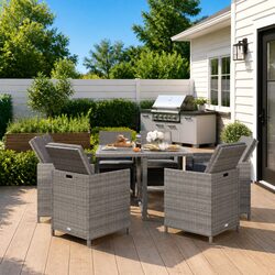 Quality and Value: 9-Piece Outdoor Dining Set