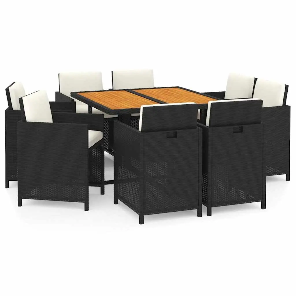 9-Piece Dining Set for Outdoor Enjoyment