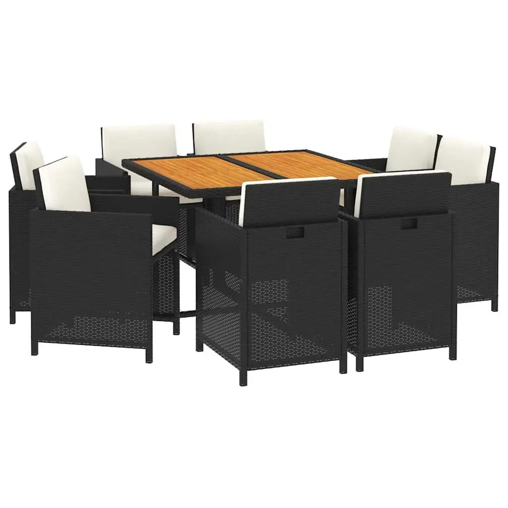 9-Piece Dining Set for Outdoor Enjoyment