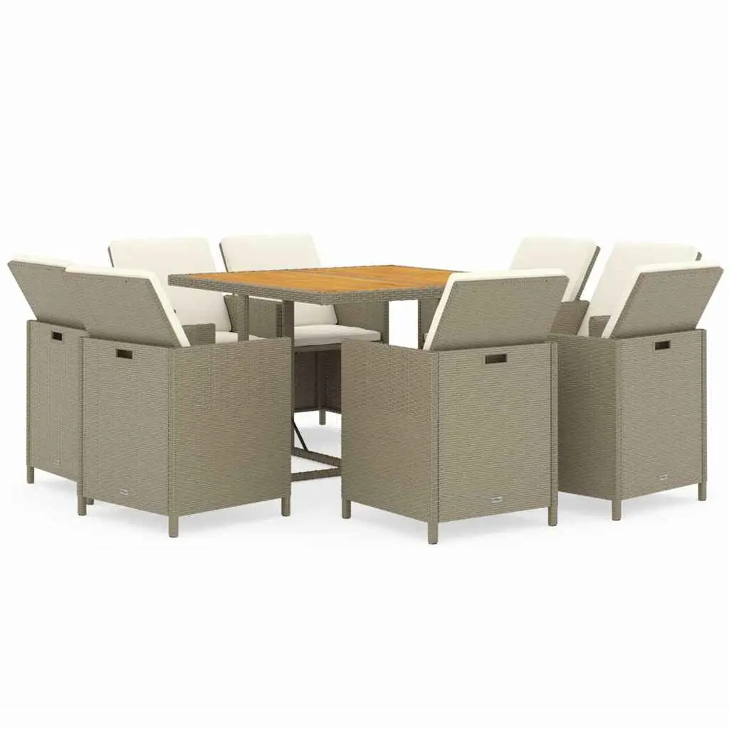 9 Piece Outdoor Dining Set