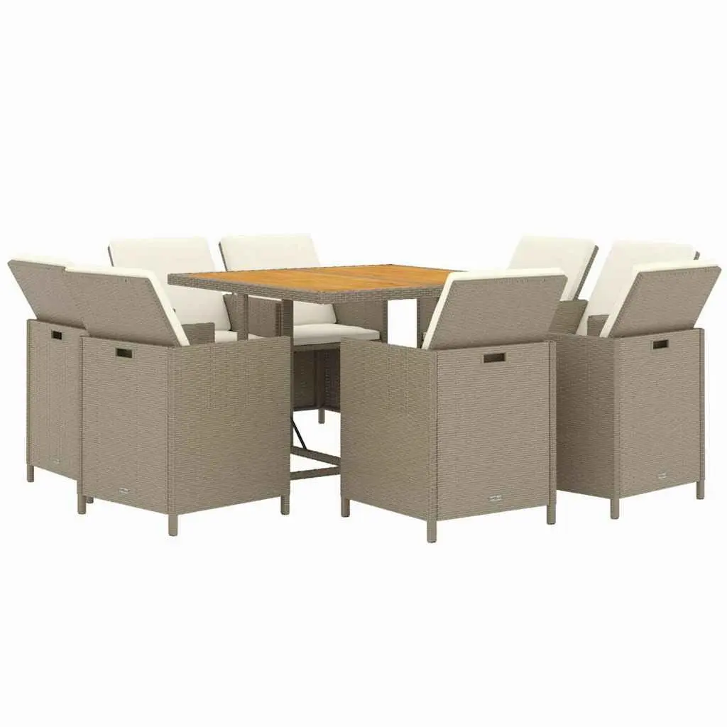 9 Piece Outdoor Dining Set