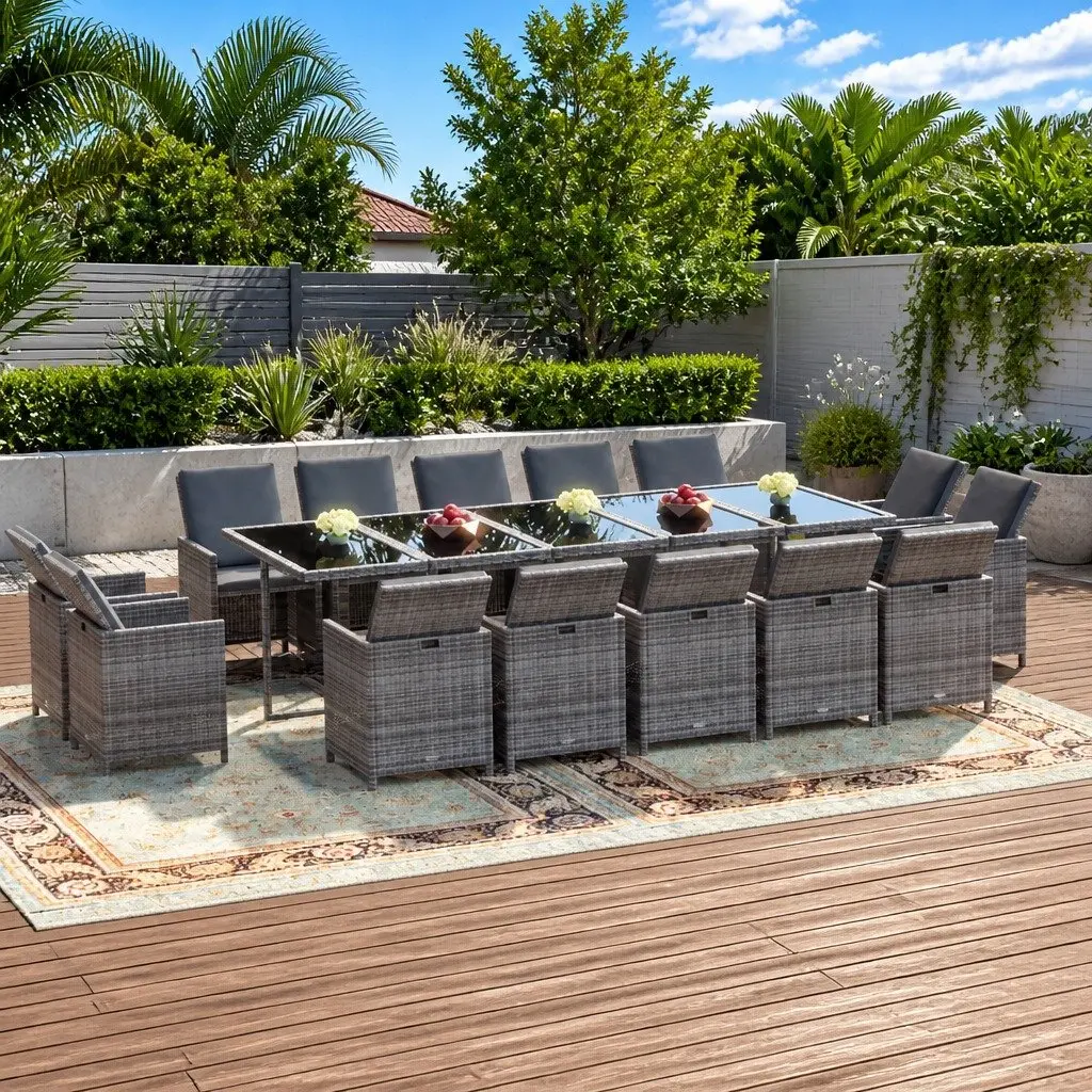 15 Piece Garden Dining Set