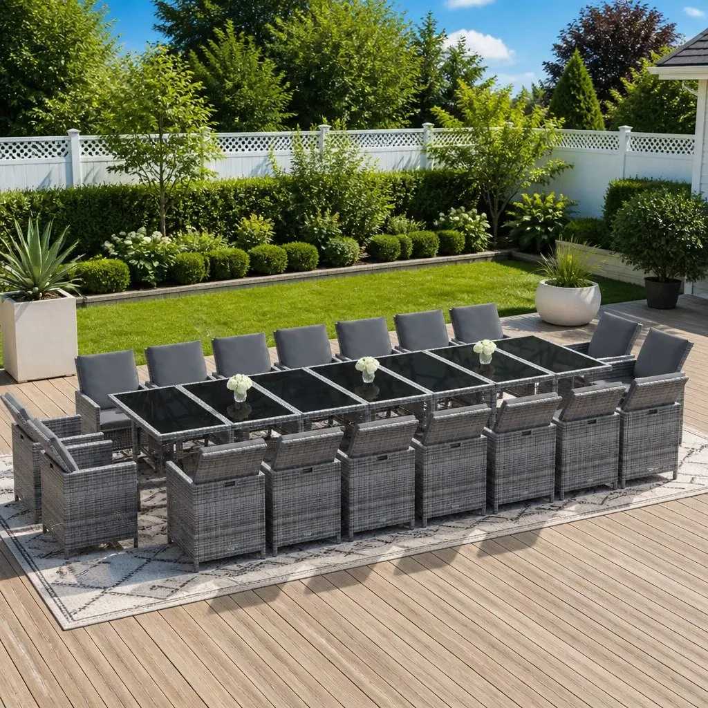 19 Piece Garden Dining Set