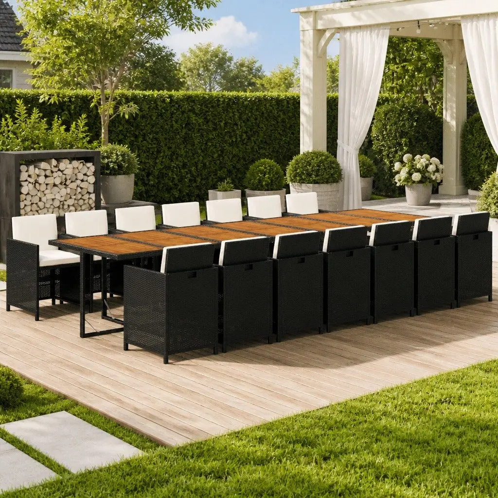 15-Piece Outdoor Dining Set