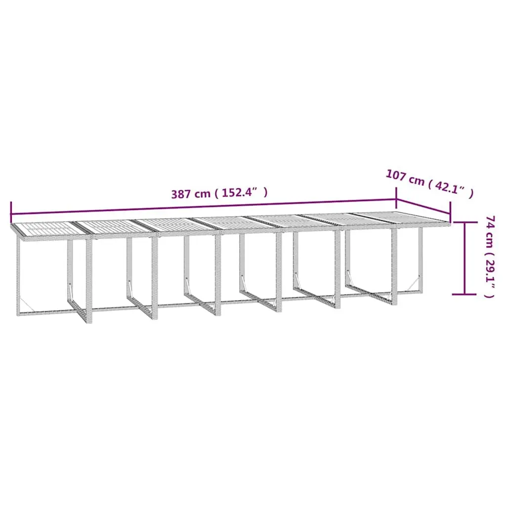 15-Piece Outdoor Dining Set