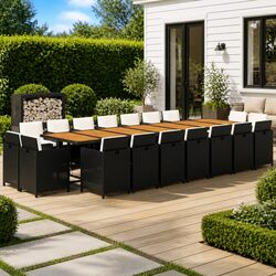 Practical and Valuable 19-Piece Outdoor Dining Set
