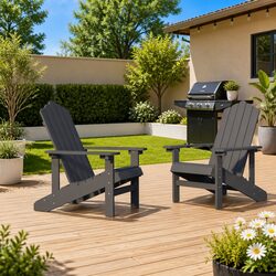 Stylish and Practical Adirondack Chairs Set of 2