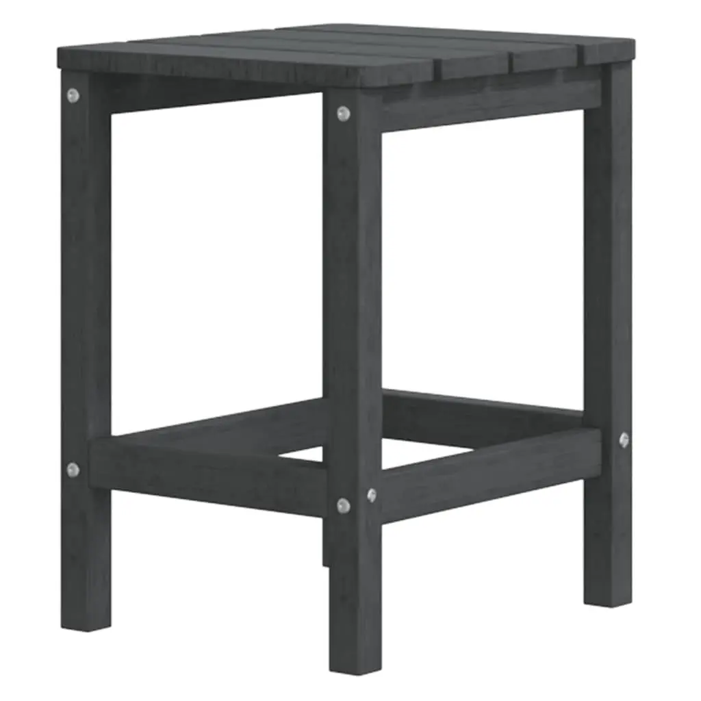 Adirondack Chairs Set Outdoor Seating with Side Table Anthracite