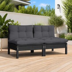 Comfortable and Reliable 2-Seater Garden Sofa