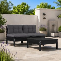Reliable Garden Lounge Set with Comfortable Cushions