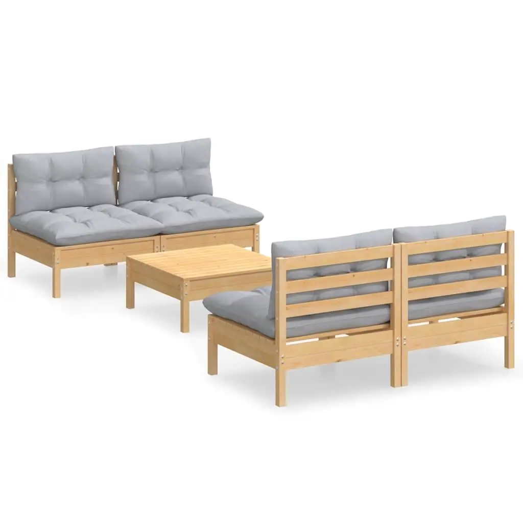 Outdoor Lounge Set with Comfort and Style