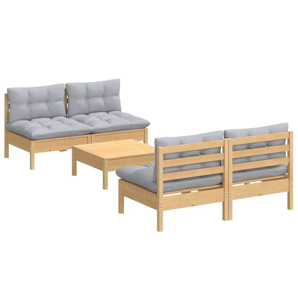 Outdoor Lounge Set with Comfort and Style