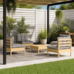 Reliable 5 Piece Garden Lounge Set with Comfort and Style