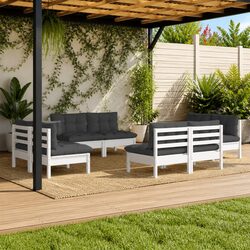 Comfortable 8 Piece Garden Lounge Set for Every Occasion
